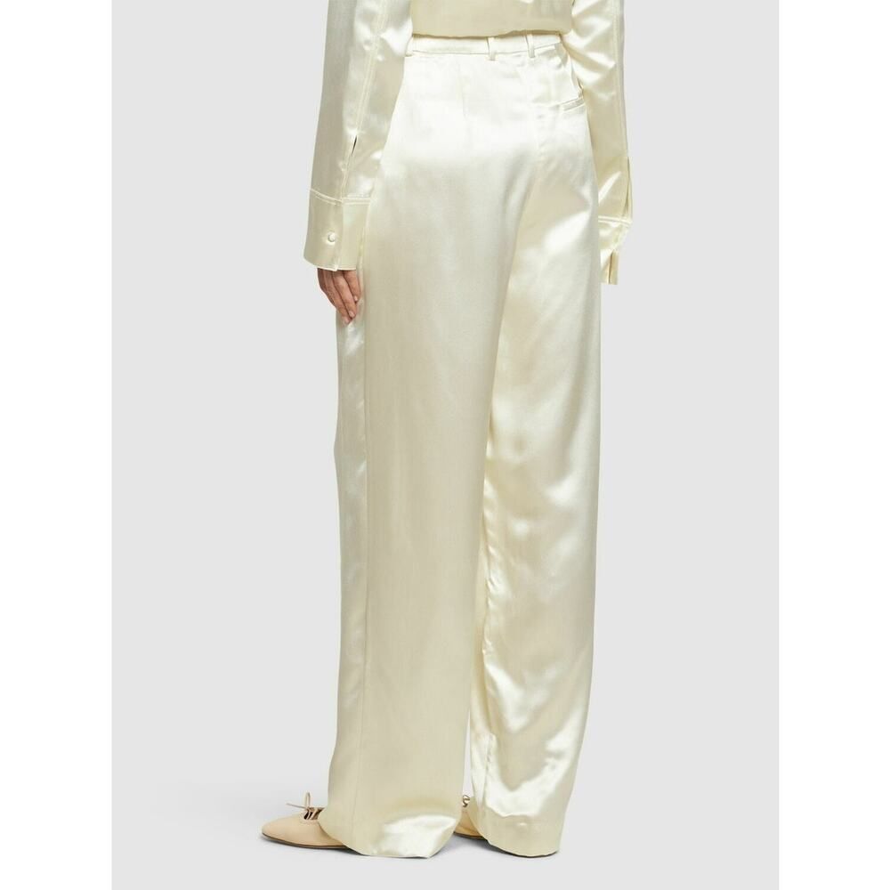 LOULOU STUDIO - Vione Silk Blend Pants M - Picture 2 of 5